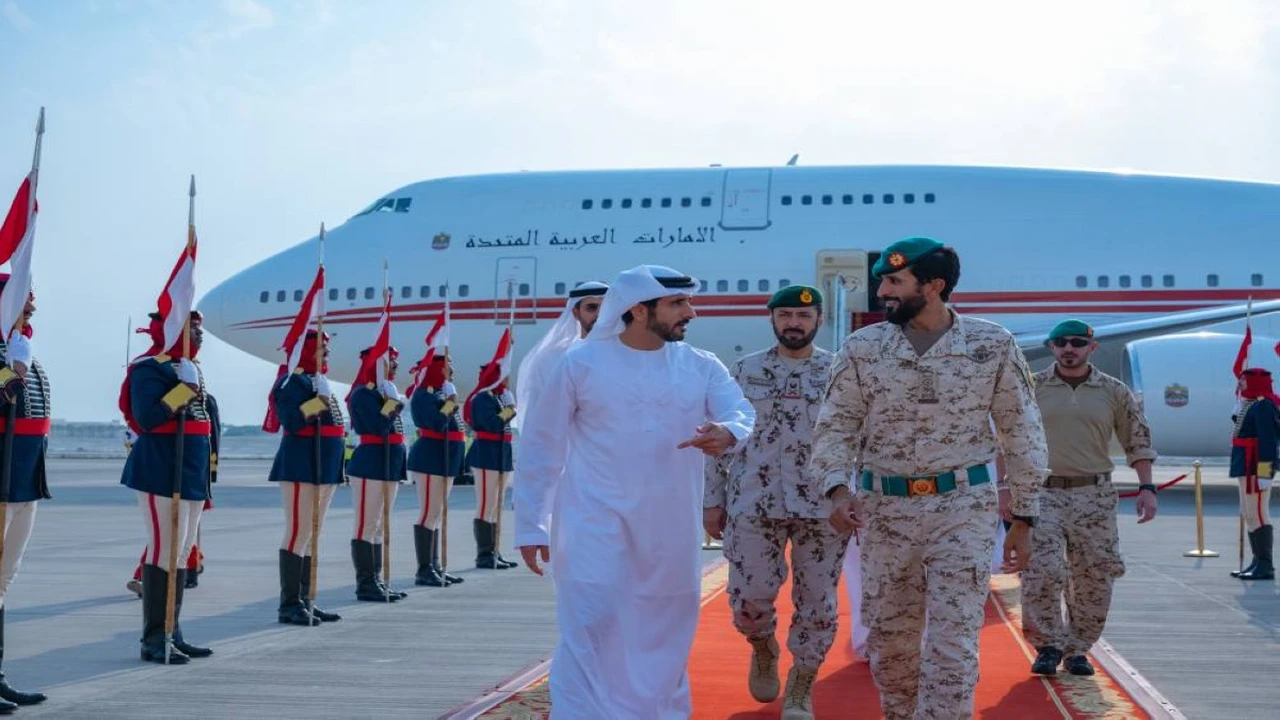 حمدان بن محمد يشارك في التمرين العسكري المشترك “درع البحرين”